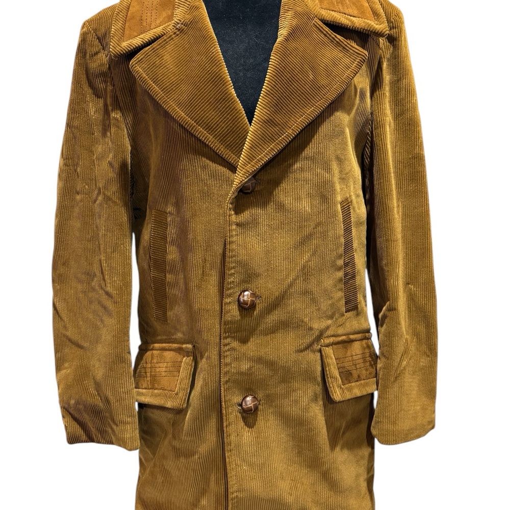 VINTAGE 1970'S SEARS THE COUNTRY COAT Men’s Corduroy Jacket size 40R